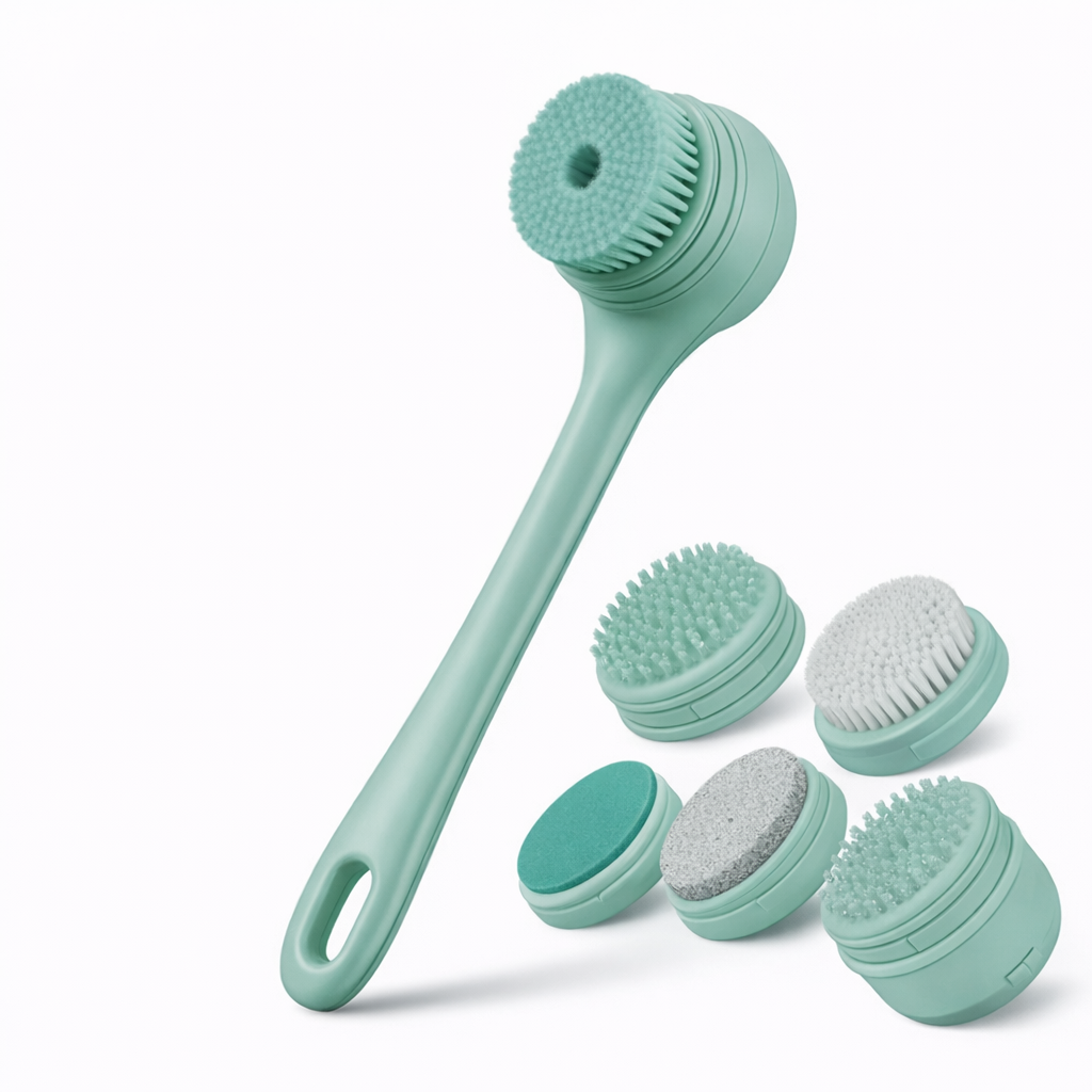 Lumera Brosse de Bain Électrique Automatique à Long Manche pour le Dos