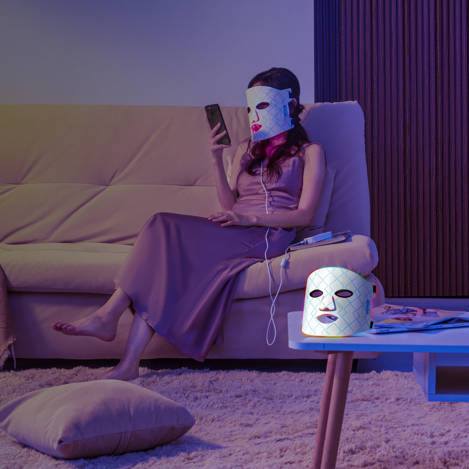 LUMÉRA™ Pro LED Light Therapy Mask
7-Color + Near-Infrared 850nm – Advanced Anti-Aging Device